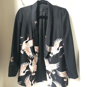 Printed Zara blazer